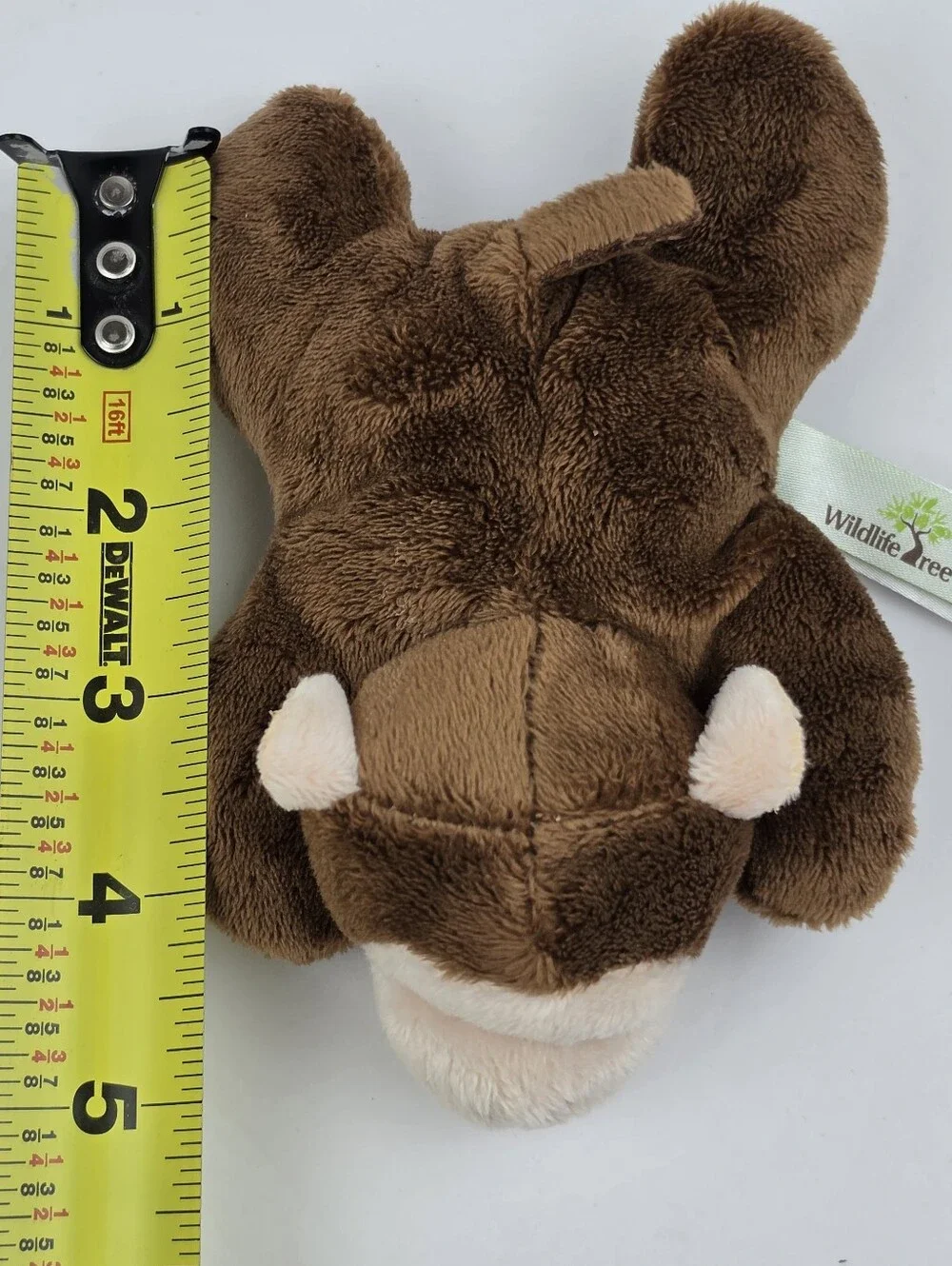 Plush Brown Monkey Stuffed Animal - Soft Kids Toy - Picture 8 of 8